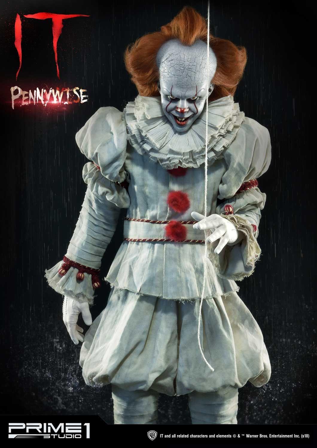 Prime 1 Studio It 2017 Pennywise 1/2 Scale Statue Figure Large 283/500