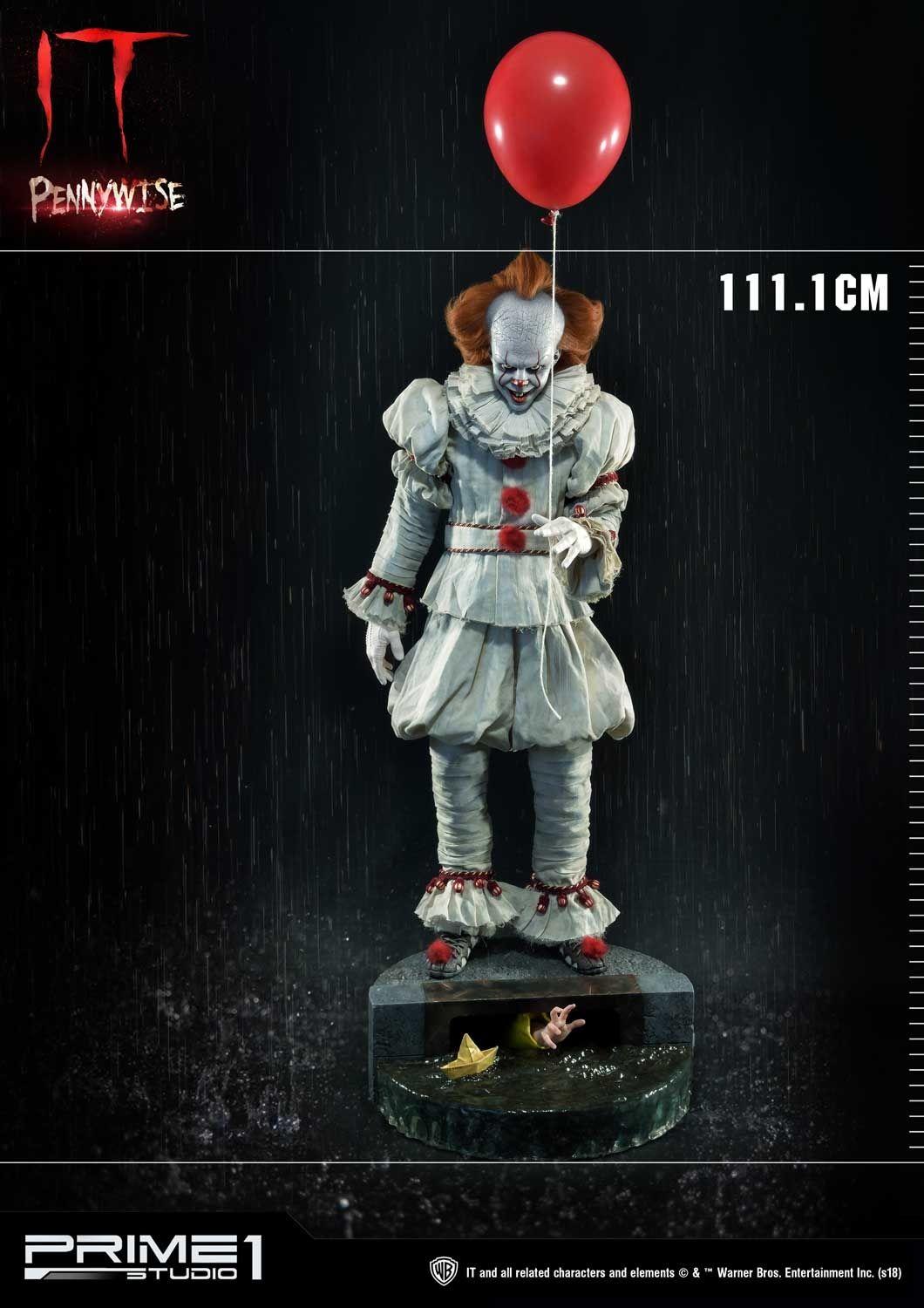 Prime 1 Studio It 2017 Pennywise 1/2 Scale Statue Figure Large 283/500