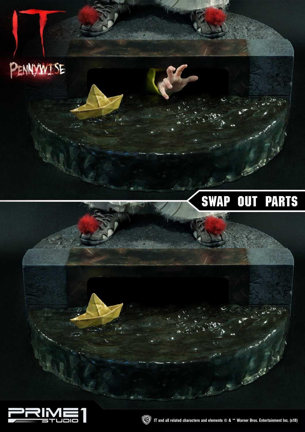 Prime 1 Studio It 2017 Pennywise 1/2 Scale Statue Figure Large 283/500