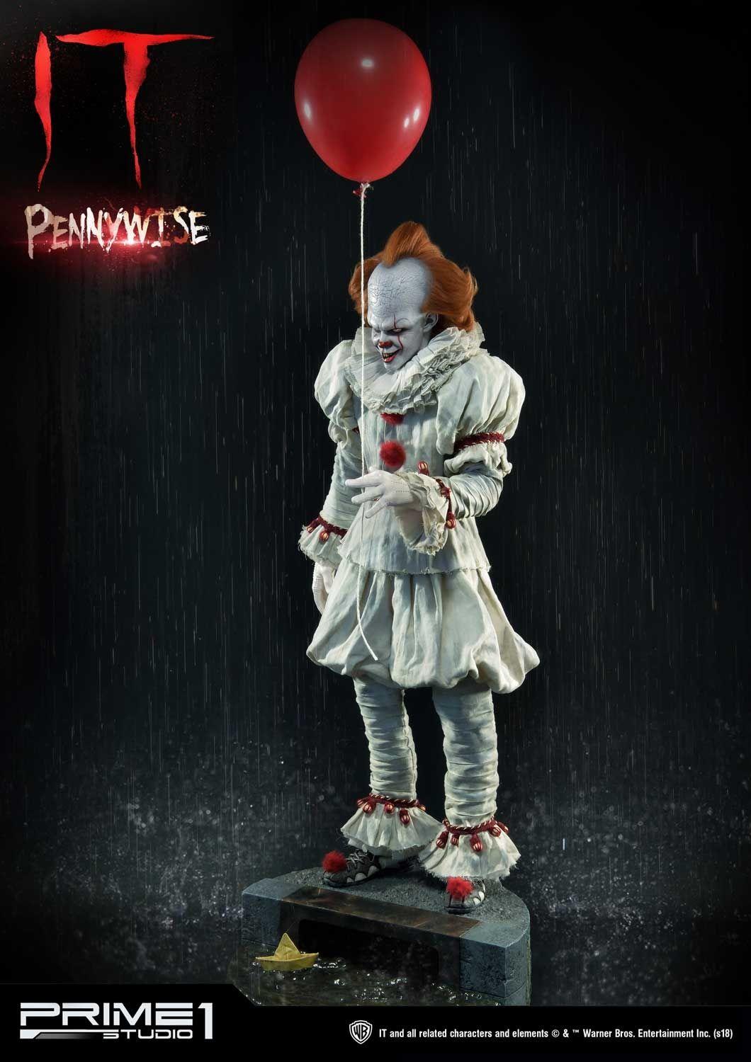 Prime 1 Studio It 2017 Pennywise 1/2 Scale Statue Figure Large 283/500