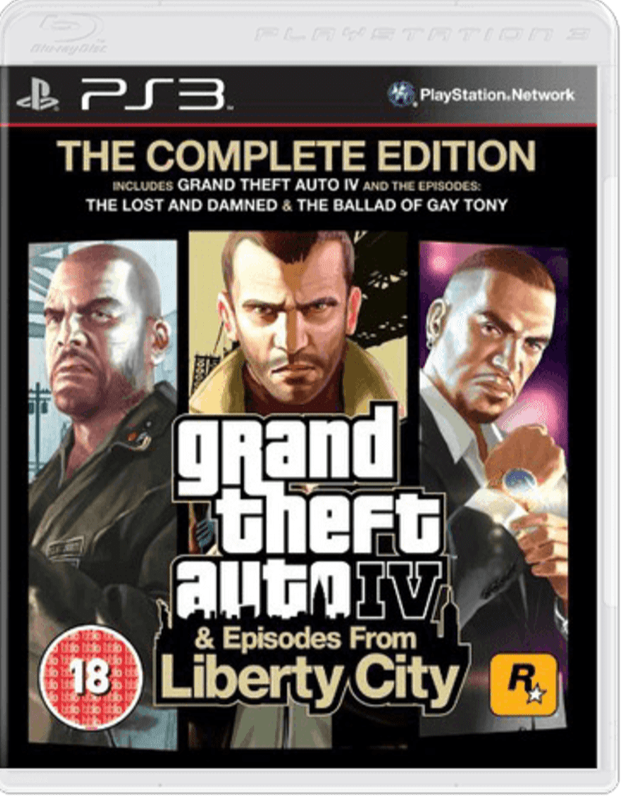 Grand Theft Auto IV: The Complete Edition Playstation 3 PS3 Game PAL