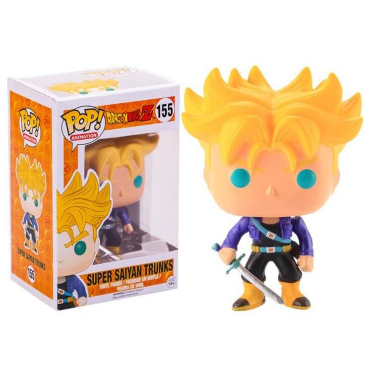 Dragonball Z Super Saiyan Trunks #155 Pop Vinyl Figure