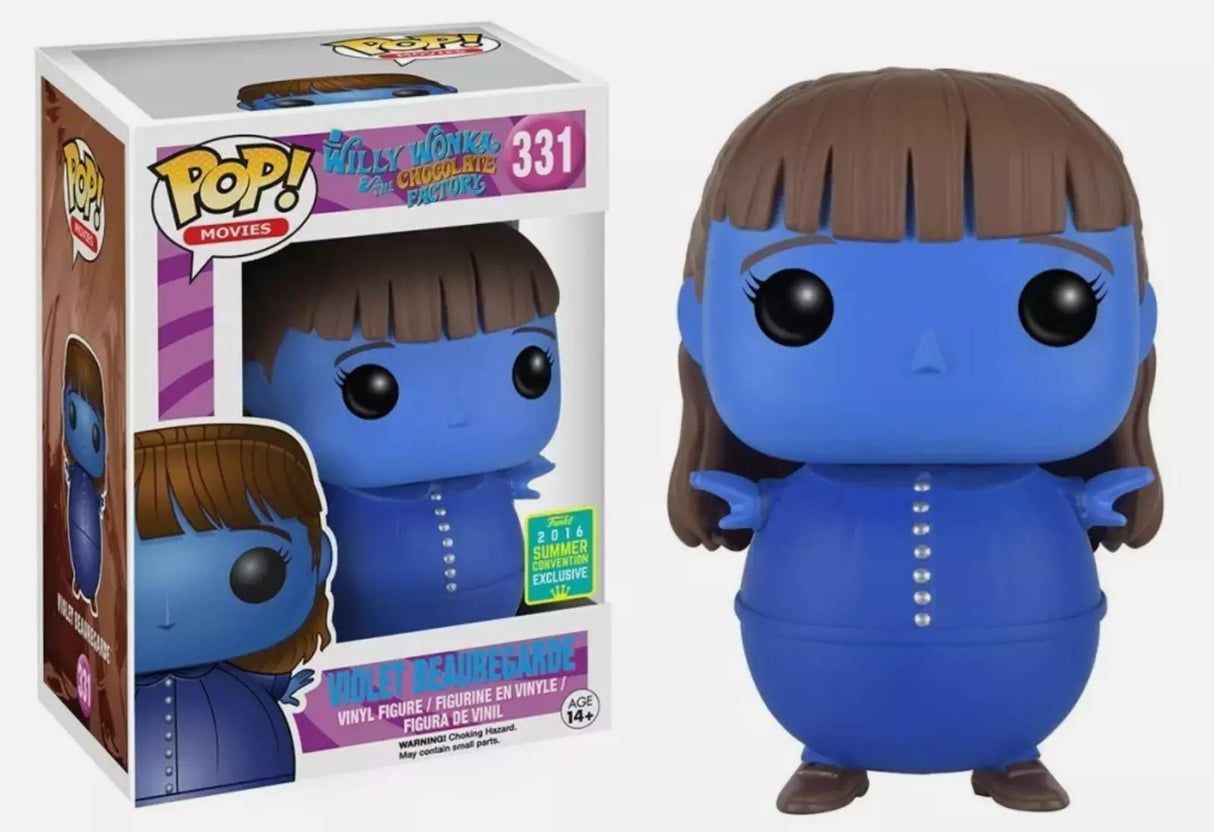 Willy Wonka Violet Beauregard #331 Pop Vinyl Figure