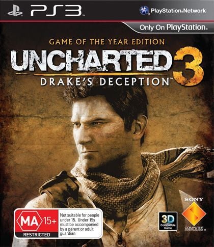 Uncharted 3: Drake's Deception: Game of the Year Edition Playstation 3 PS3 Game PAL