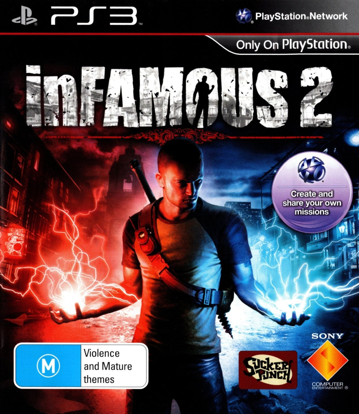 Infamous 2 Playstation 3 PS3 Game PAL