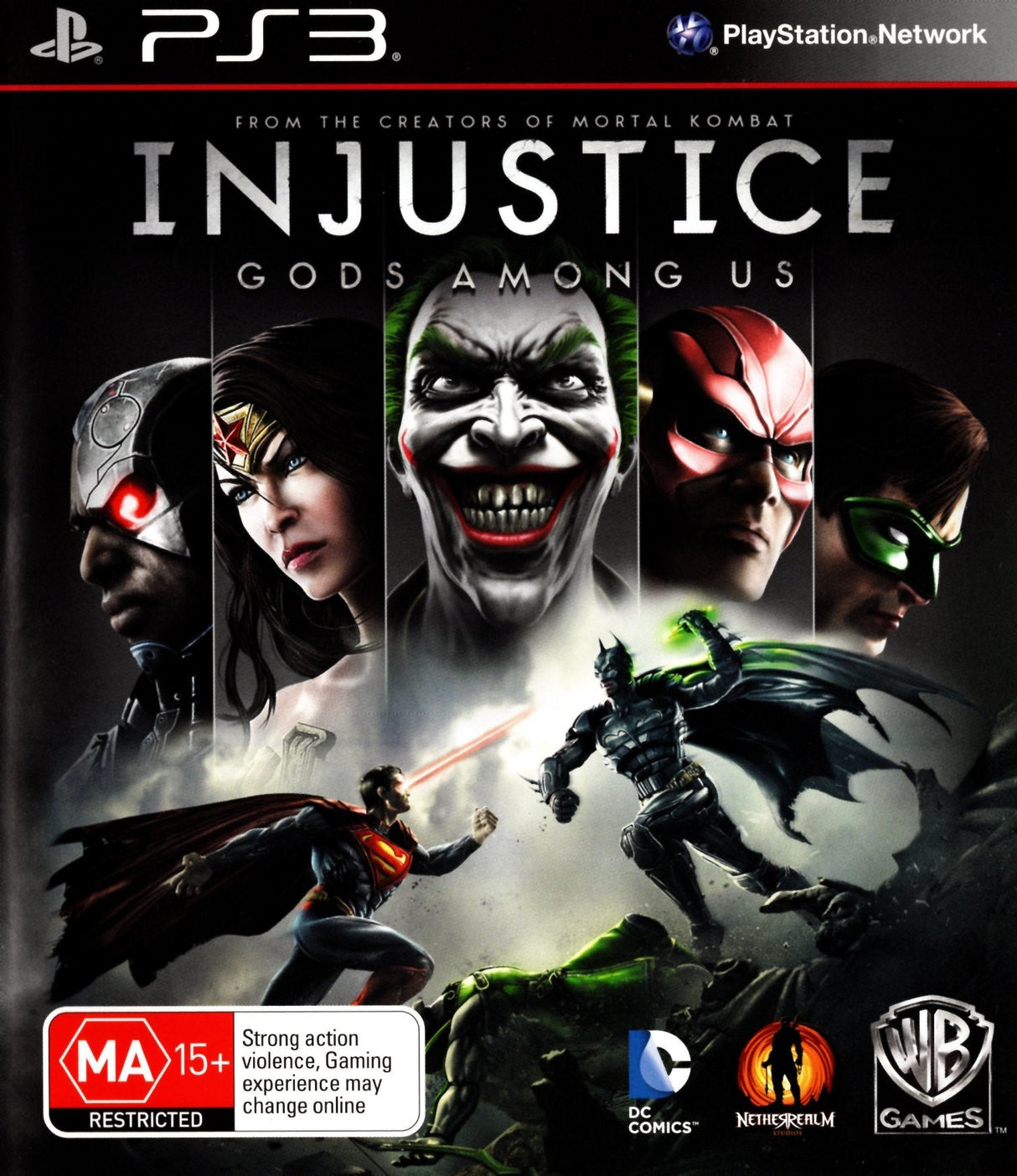 Injustice: Gods Among Us Playstation 3 PS3 Game PAL