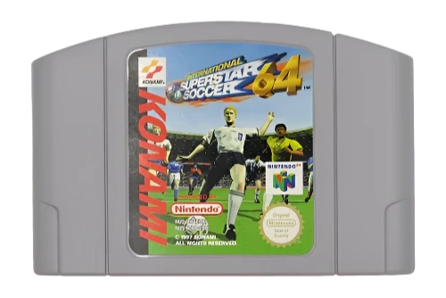 International Superstar Soccer 64 Nintendo 64 N64 Game Cartridge PAL