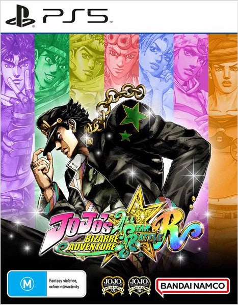 JoJo’s Bizarre Adventure: All-Star Battle R sealed Playstation 5 PS5 Game-Trippy Trades