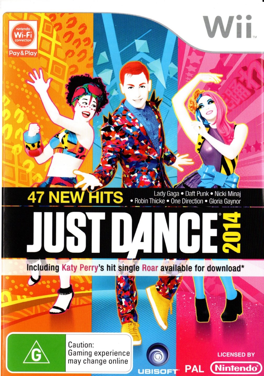 Just Dance 2014 Nintendo Wii Game PAL