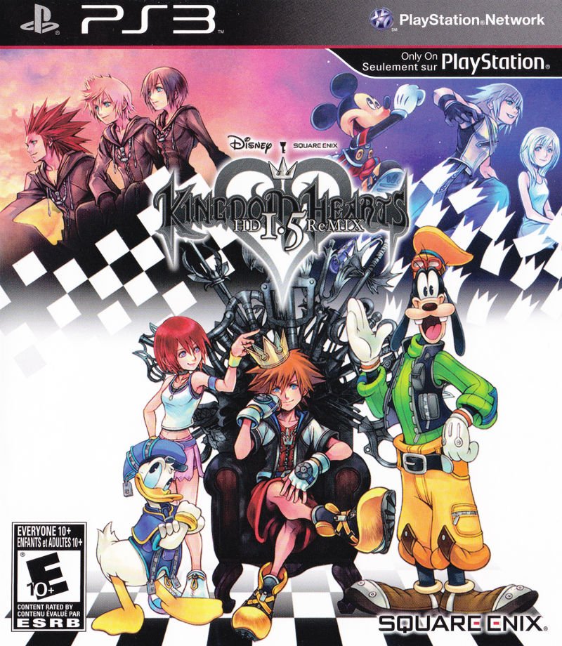Kingdom Hearts HD 1.5 ReMIX Playstation 3 PS3 Game PAL