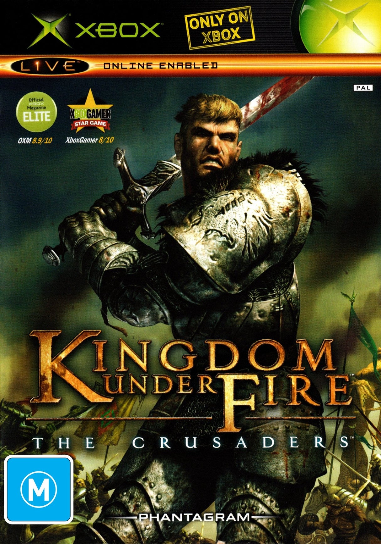 Kingdom Under Fire: The Crusaders Xbox Game PAL