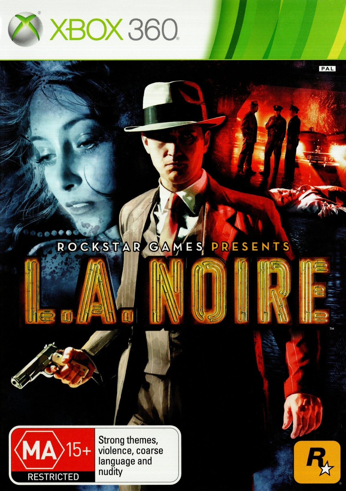 L.A. LA Noire Xbox 360 Game PAL