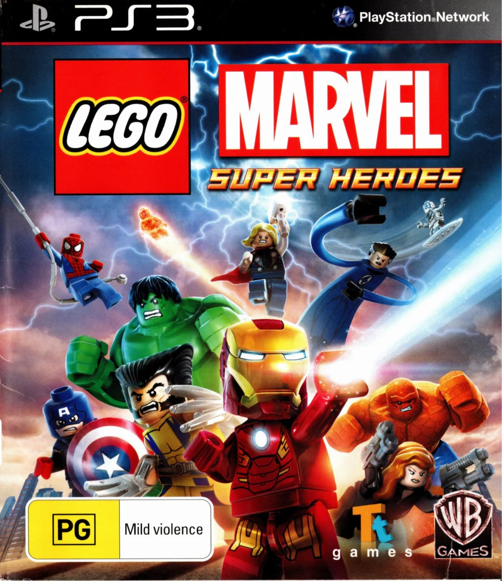 LEGO Marvel Super Heroes Playstation 3 PS3 Game PAL