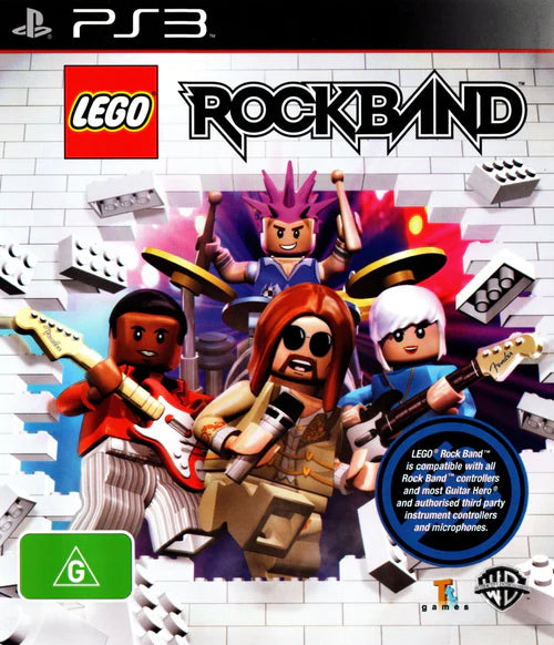 LEGO Rock Band Playstation 3 PS3 Game PAL