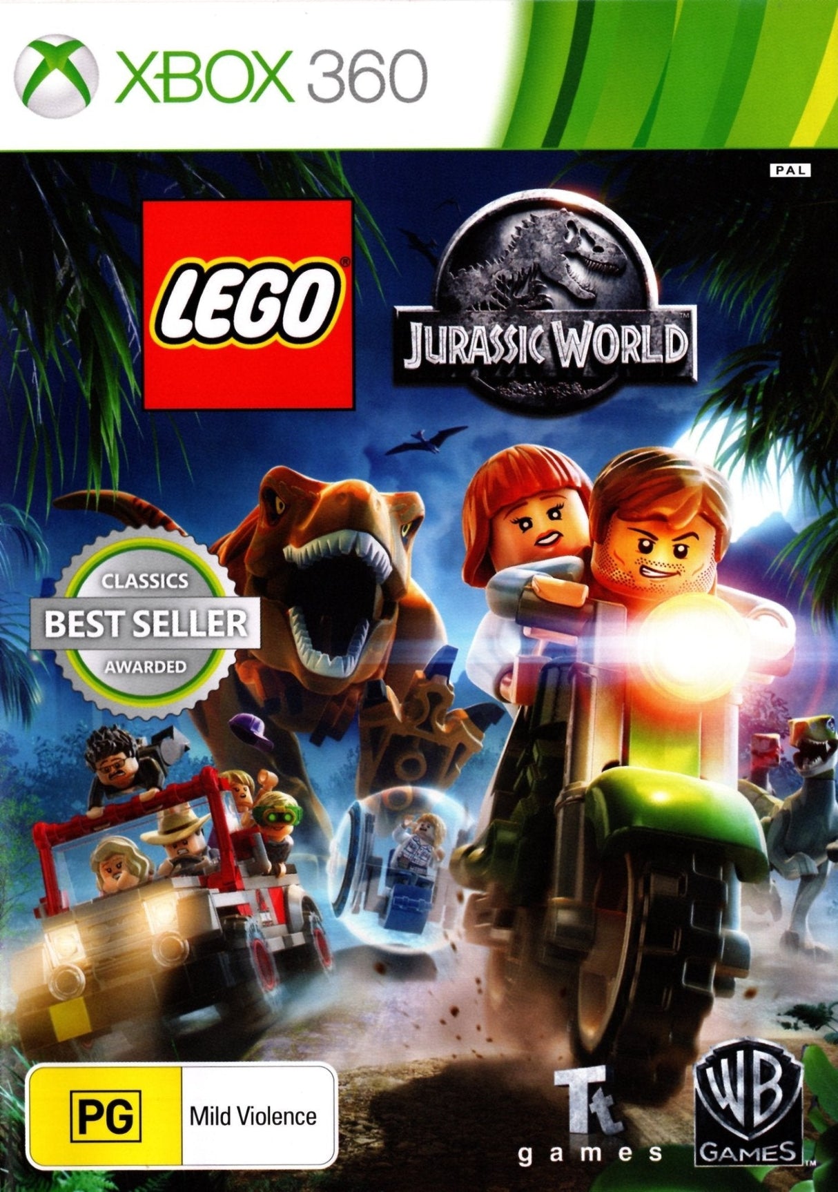 LEGO Jurassic World Xbox 360 Game PAL