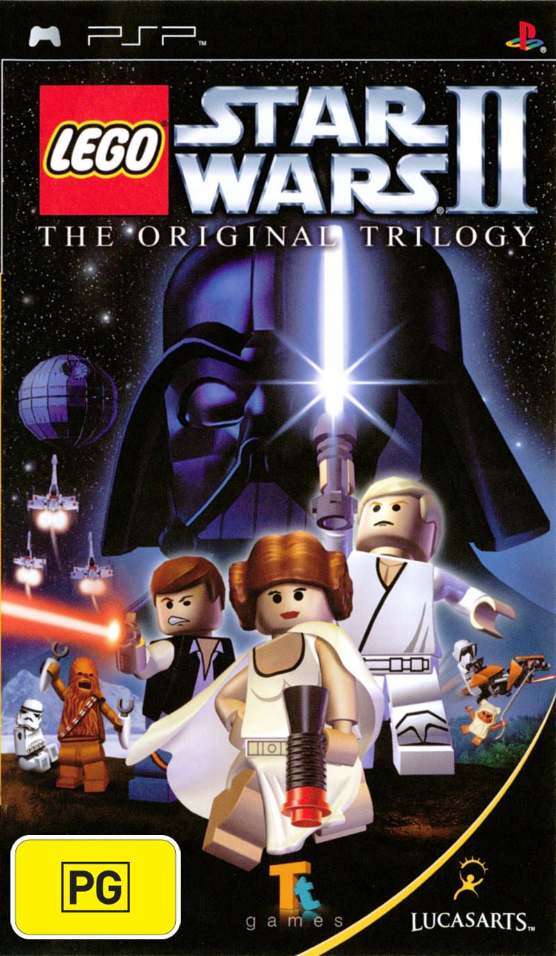 LEGO Star Wars II: The Original Trilogy Playstation Portable PSP Game PAL