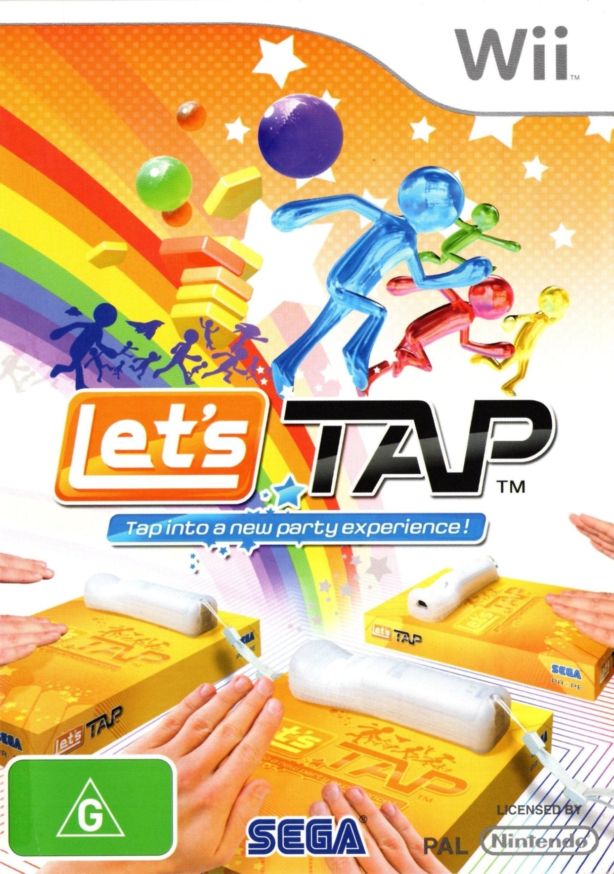 Let's Tap Nintendo Wii Game PAL