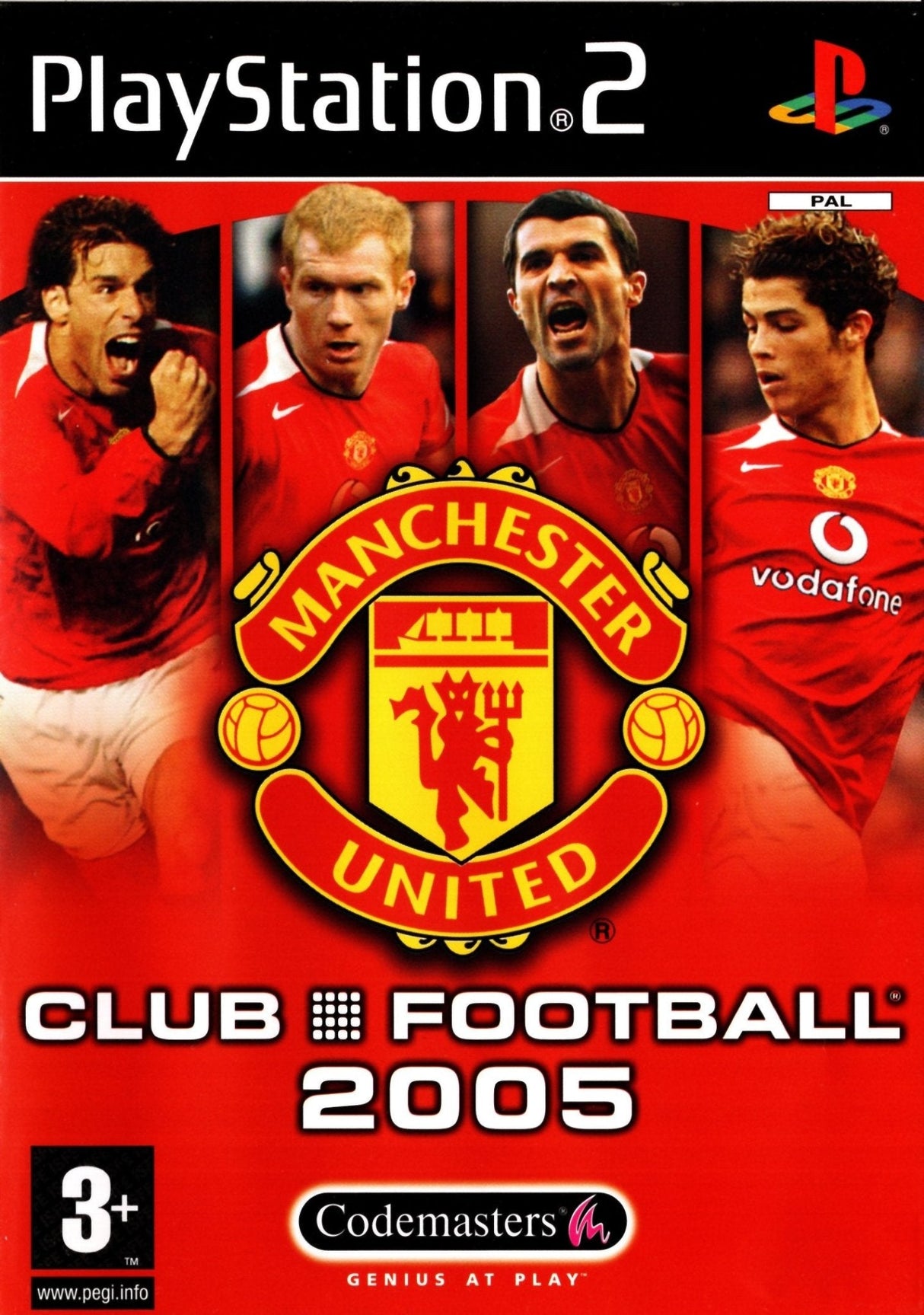 Club Football 2005: Manchester United Playstation 2 PS2 Game PAL