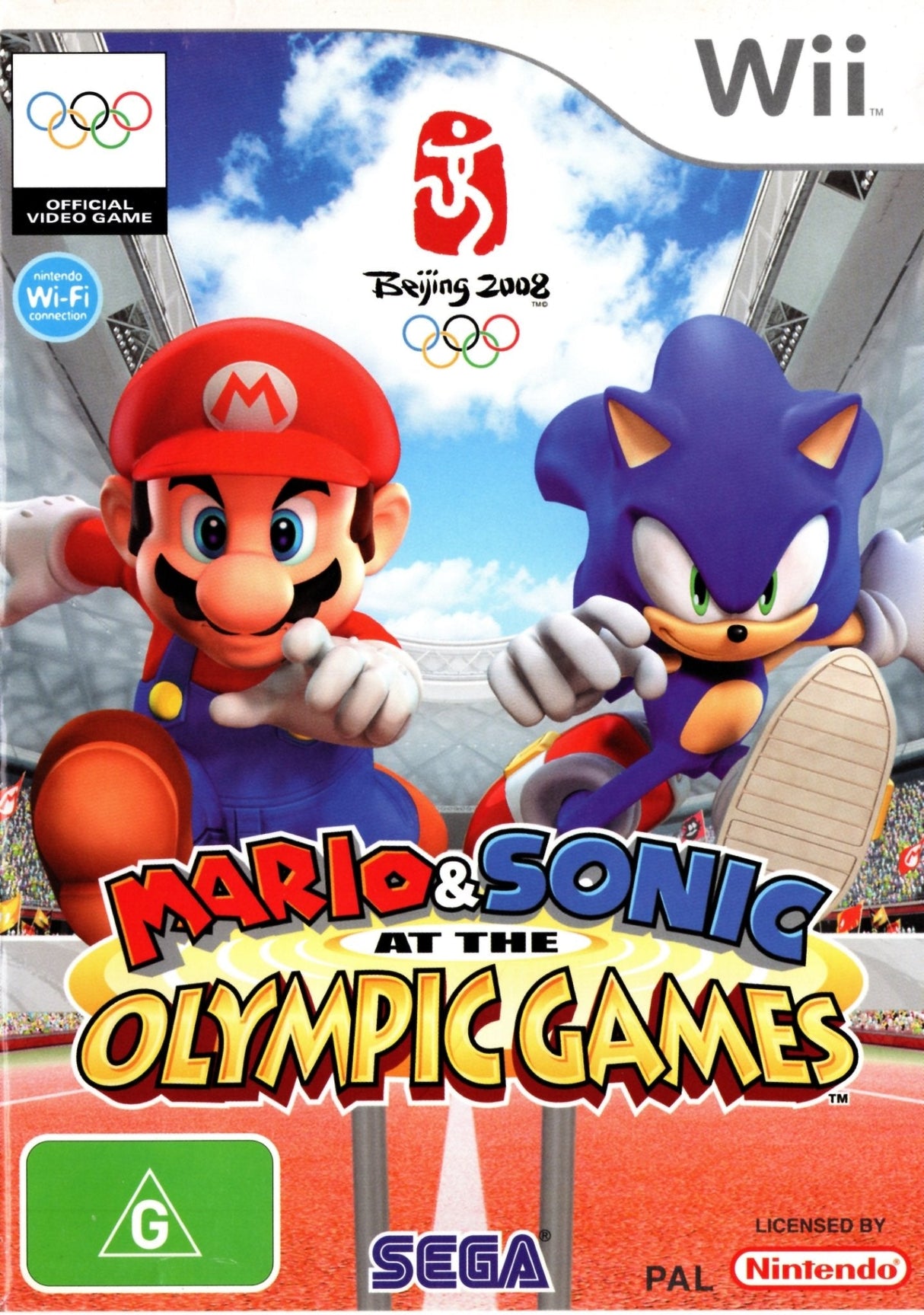 Mario & Sonic at the Olympic Games Nintendo Wii Game PAL