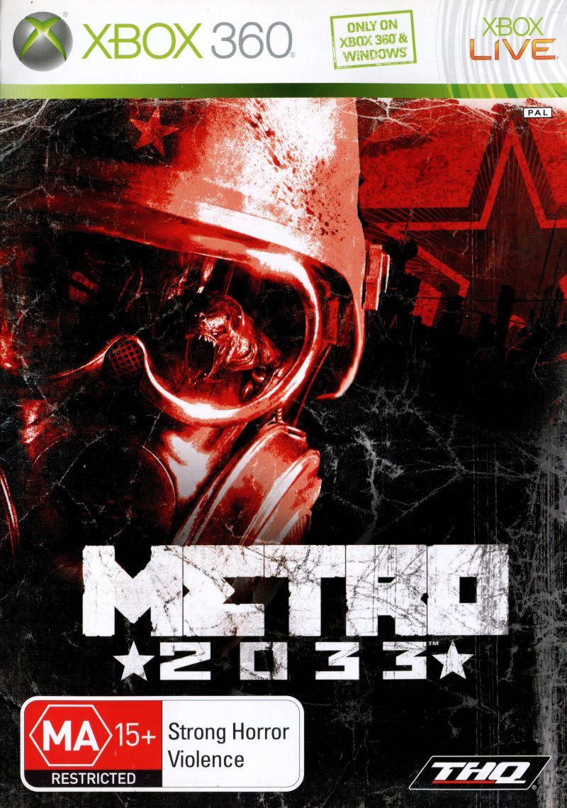 Metro 2033 Xbox 360 Game PAL