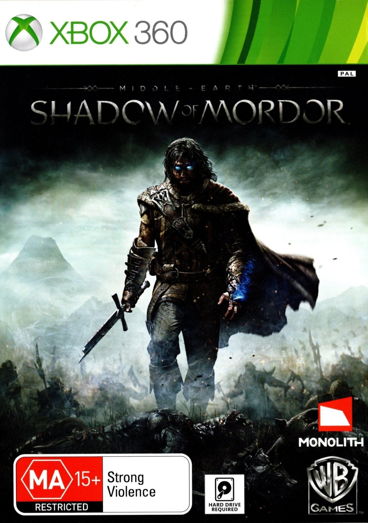 Middle-Earth: Shadow of Mordor Xbox 360 Game PAL