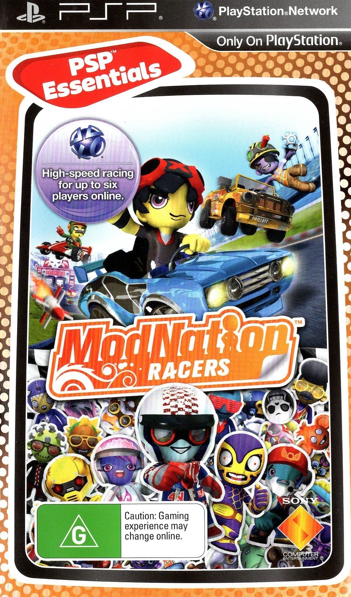 ModNation Racers Playstation Portable PSP Game PAL
