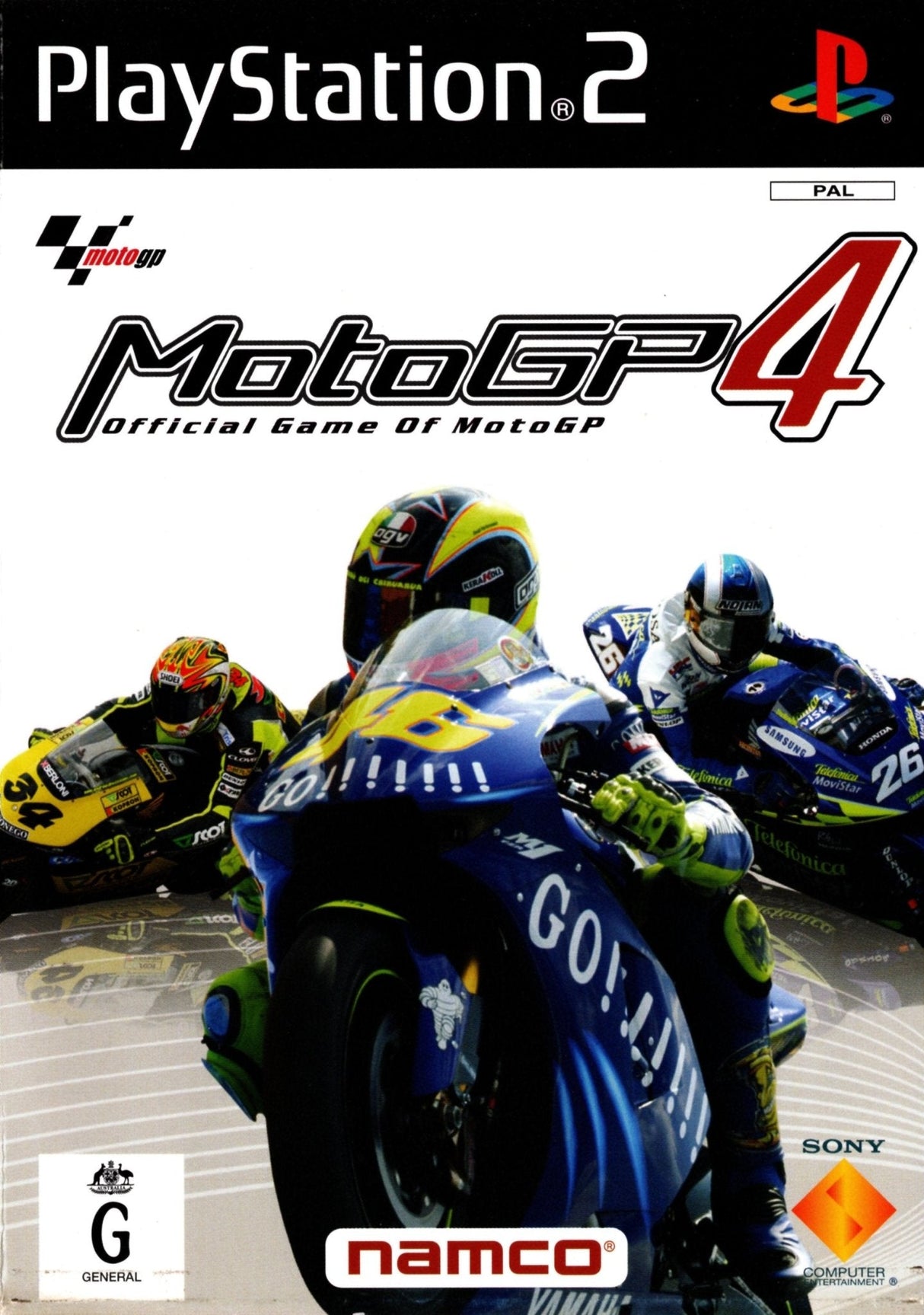 MotoGP 4 Playstation 2 PS2 Game PAL