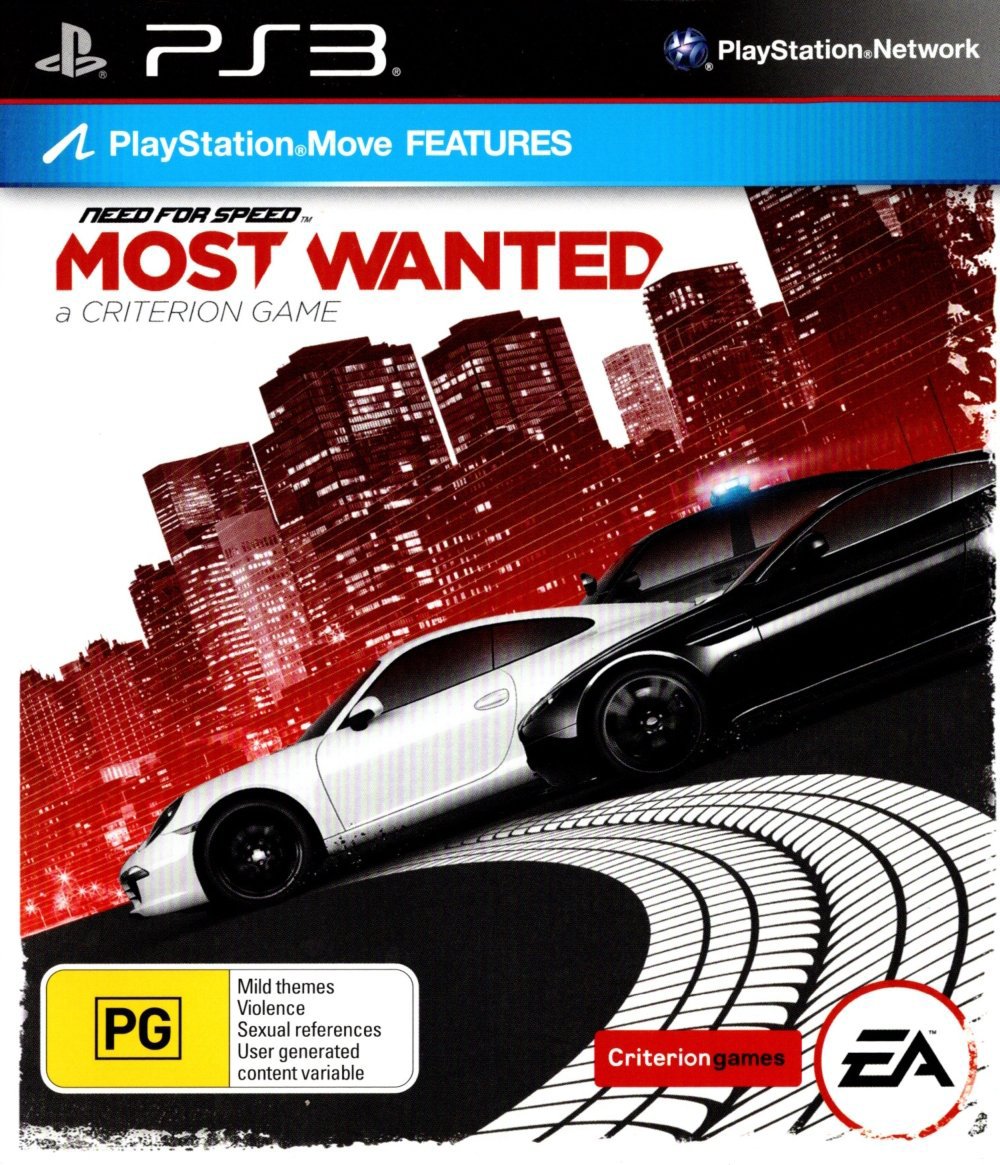 Need for Speed: Most Wanted Playstation 3 PS3 Game PAL