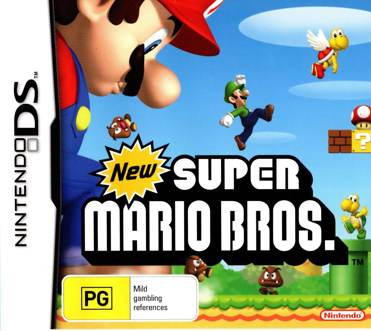 New Super Mario Bros. Nintendo DS NDS Game PAL