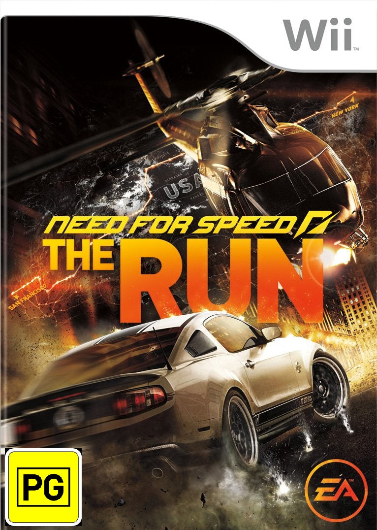 Need for Speed: The Run Nintendo Wii Game PAL