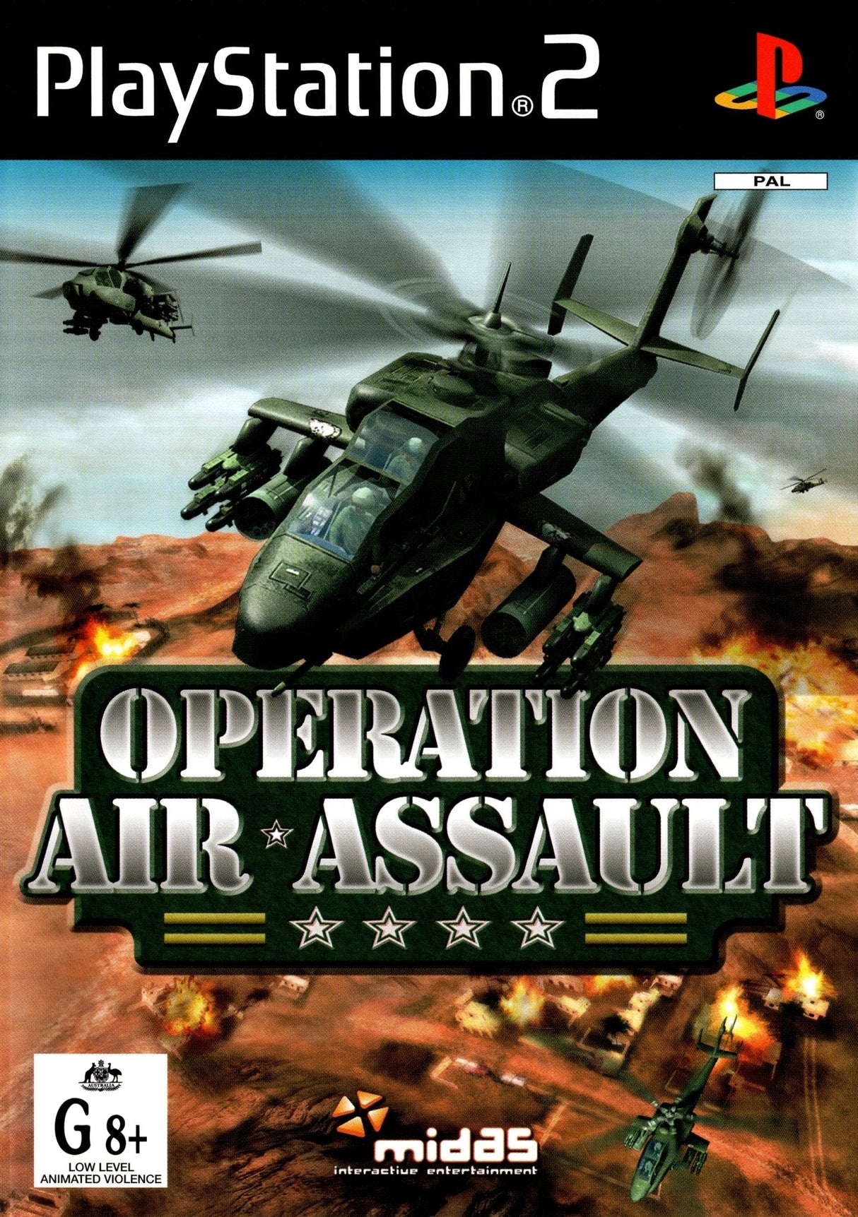 Operation Air Assault Playstation 2 PS2 Game PAL