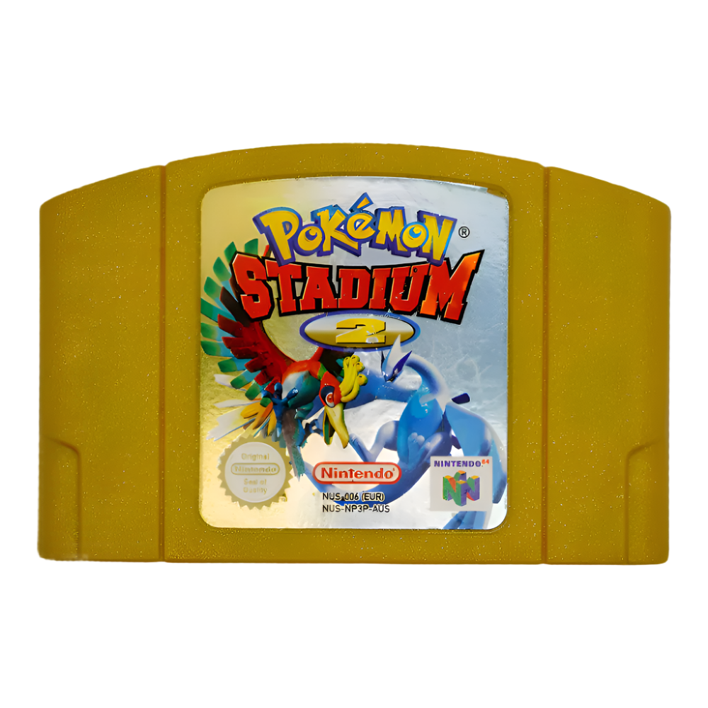 Pokemon Stadium 2 Nintendo 64 N64 Game Cartridge PAL