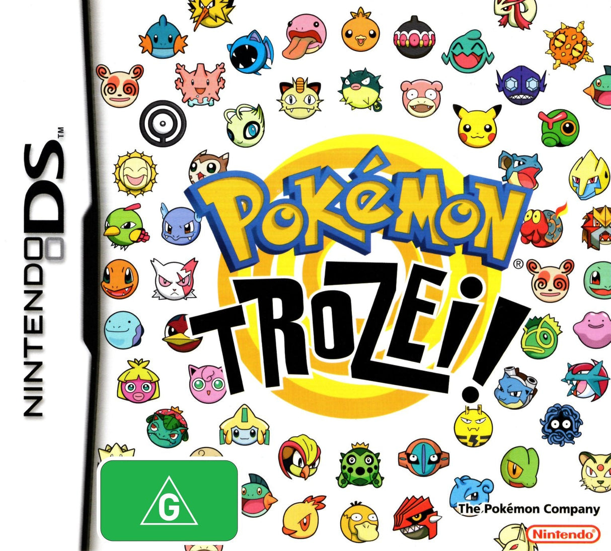Pokémon Trozei! (link!) Nintendo DS NDS Game PAL