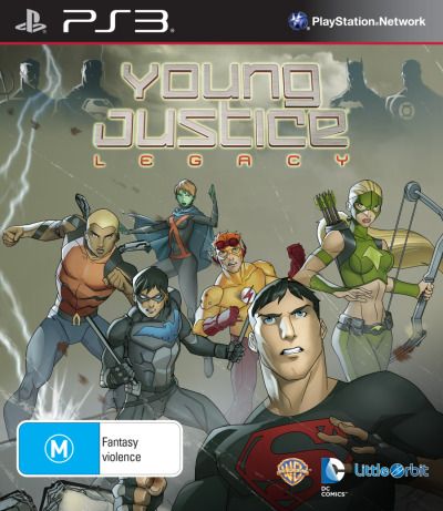 Young Justice Legacy Playstation 3 PS3 Game PAL