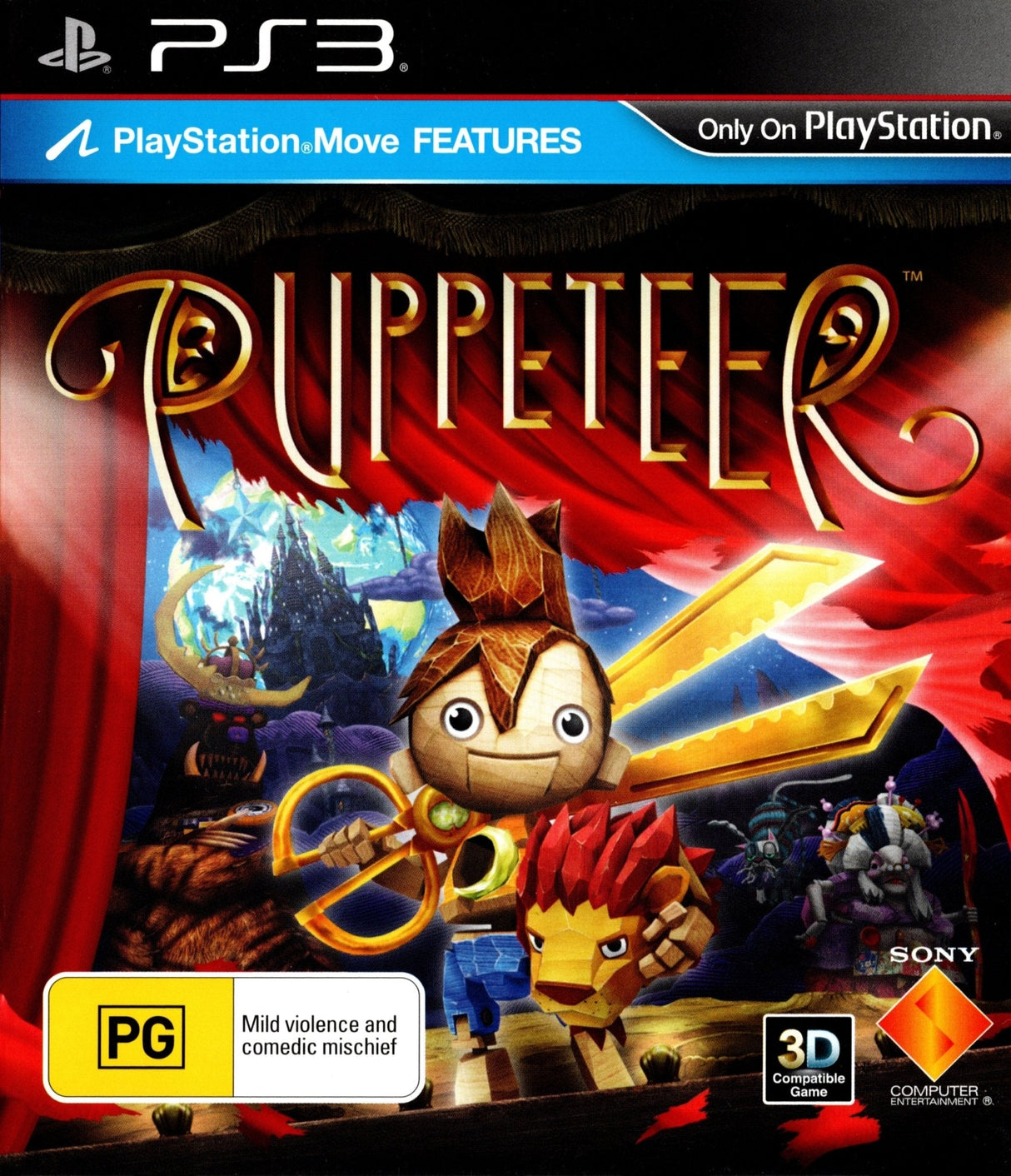 Puppeteer Playstation 3 PS3 Game PAL