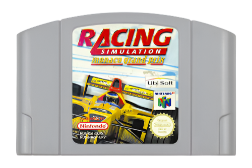 Monaco Grand Prix Nintendo 64 N64 Game Cartridge PAL