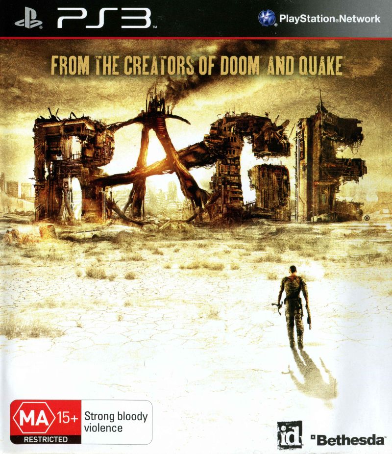 Rage Playstation 3 PS3 Game PAL