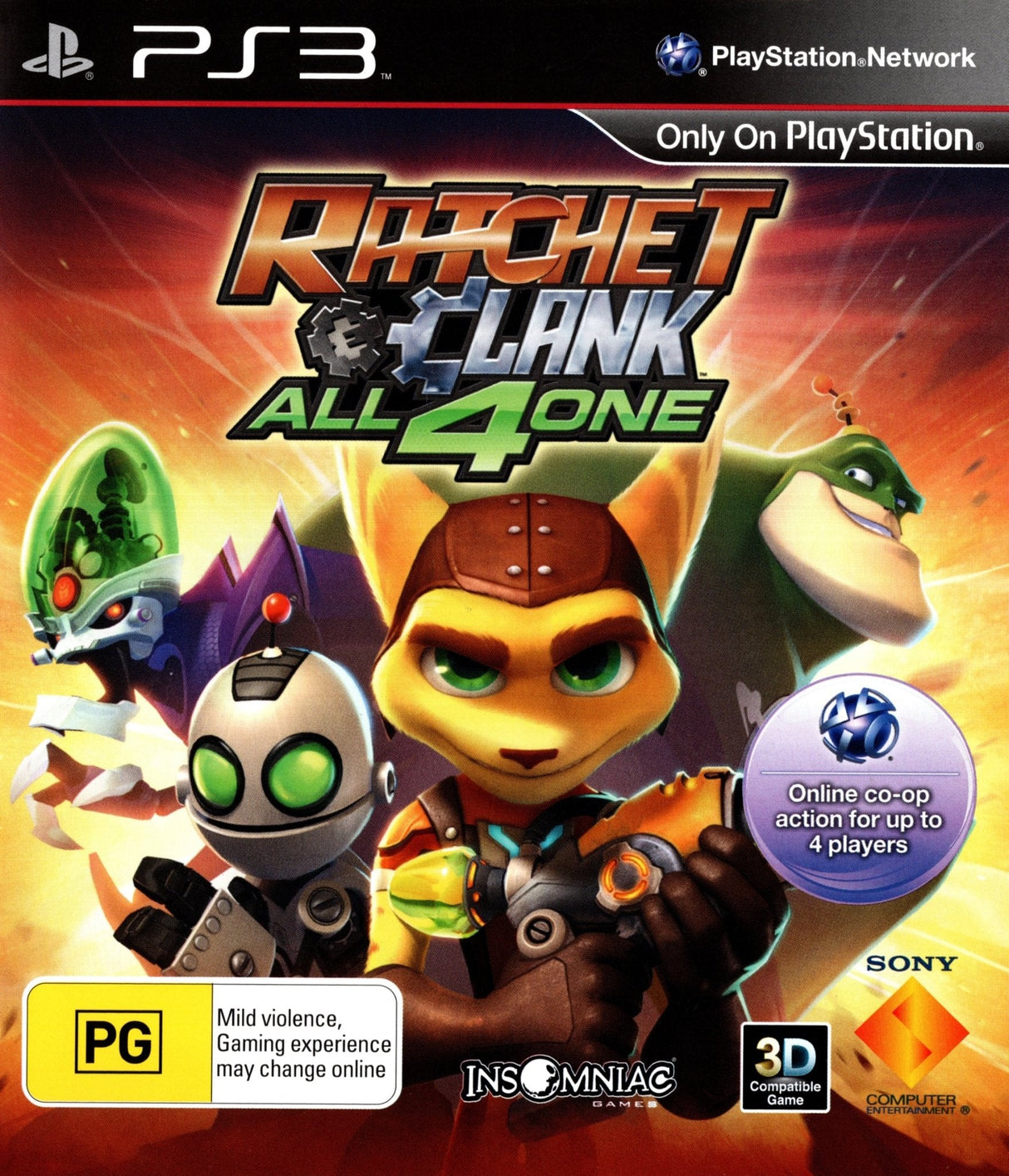 Ratchet & Clank: All 4 One Playstation 3 PS3 Game PAL
