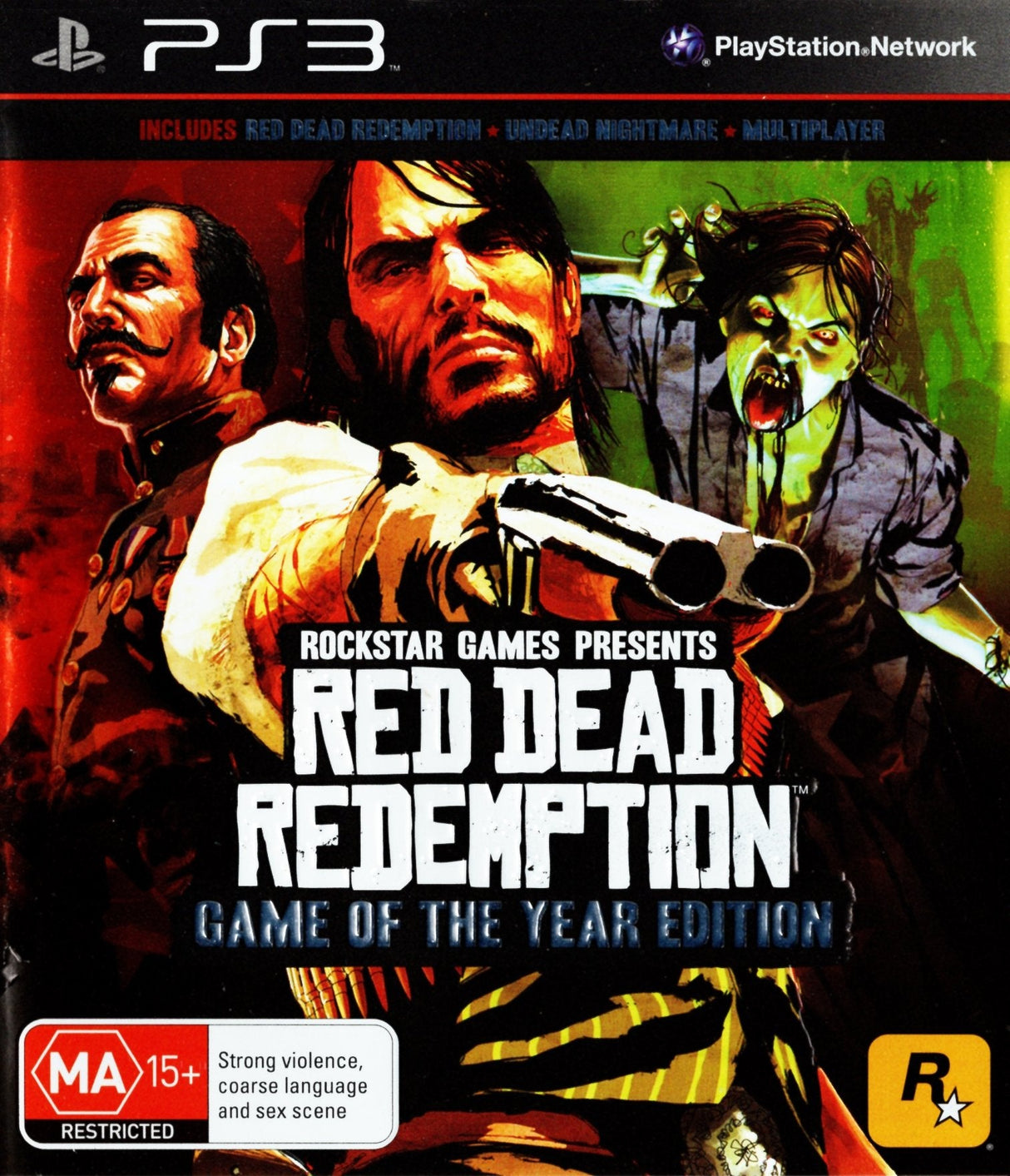 Red Dead Redemption: Game of the Year Edition Playstation 3 PS3 Game PAL