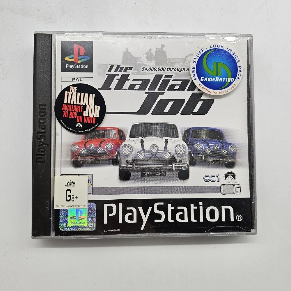 Italian Job PS1 Playstation 1 Game PAL