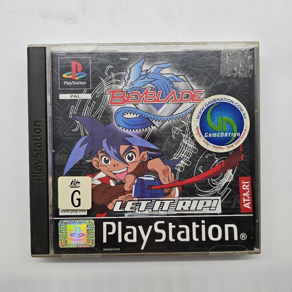 Beyblade: Let It Rip PS1 Playstation 1 Game PAL