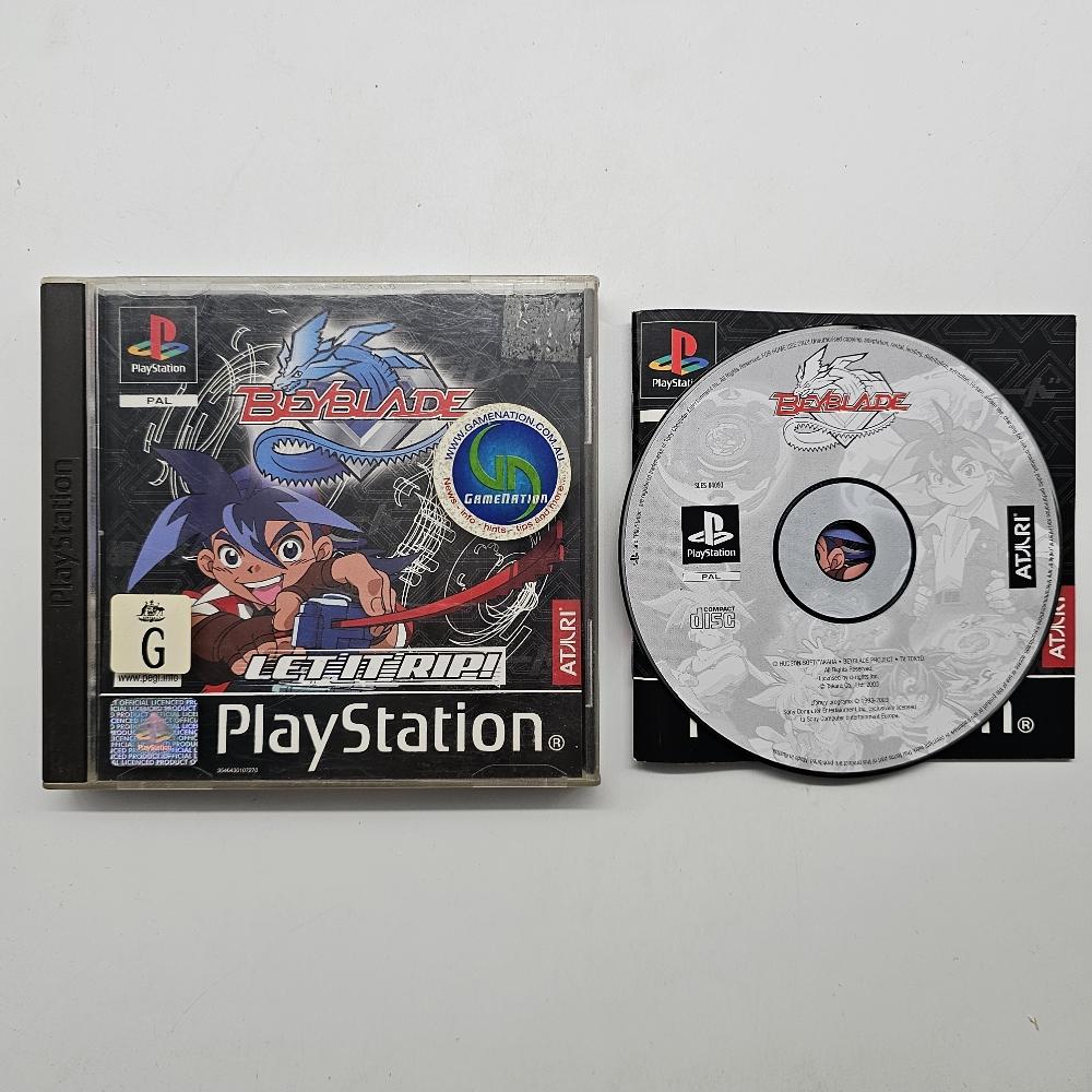 Beyblade: Let It Rip PS1 Playstation 1 Game PAL