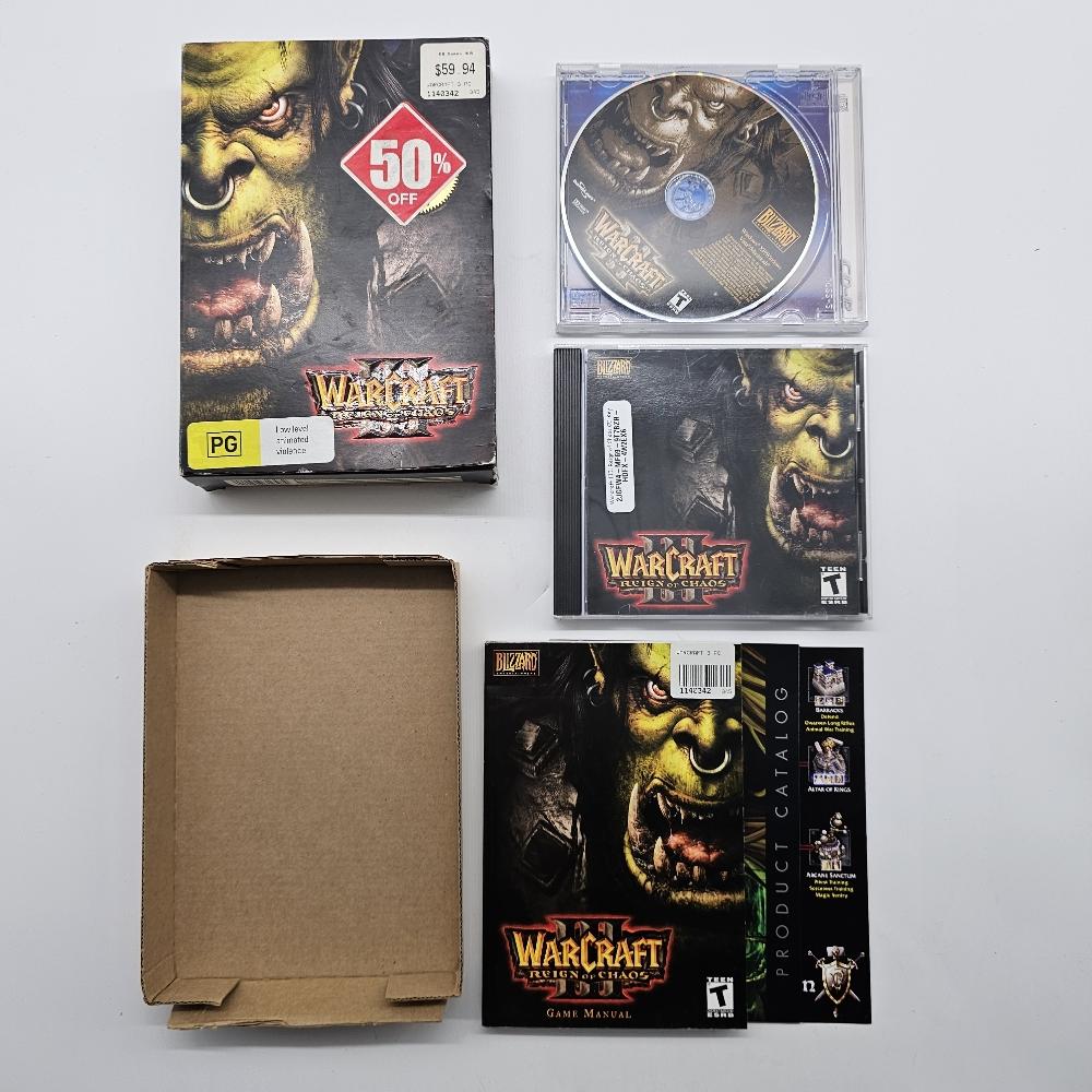 WarCraft III Reign of Chaos PC Game