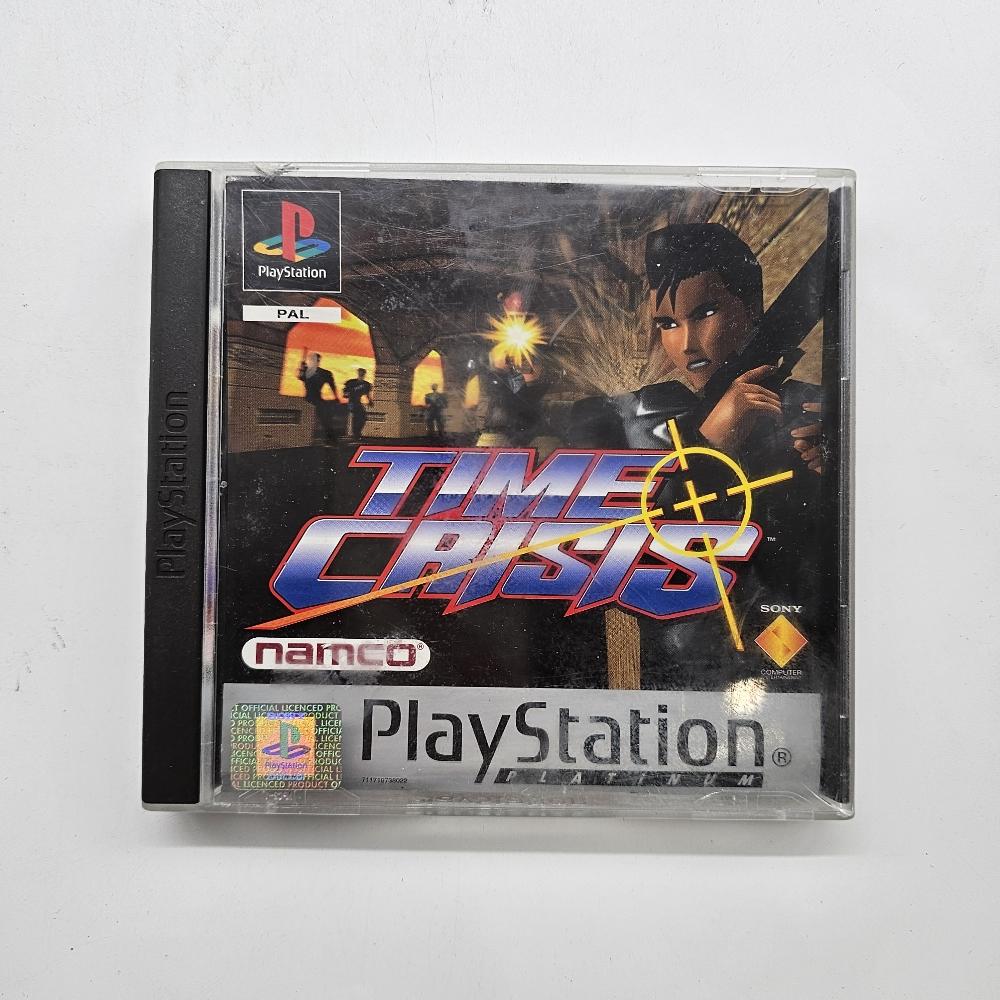 Time Crisis PS1 Playstation 1 Game PAL