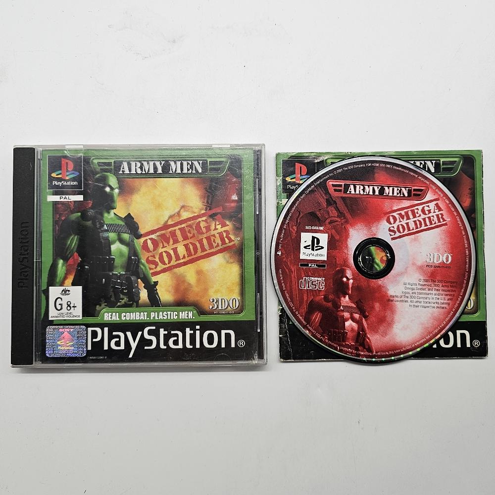 Army Men Omega Soldier PS1 Playstation 1 Game PAL