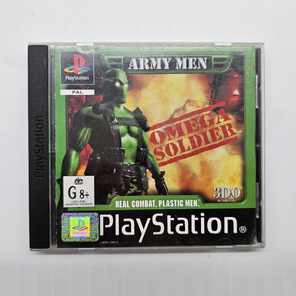 Army Men Omega Soldier PS1 Playstation 1 Game PAL