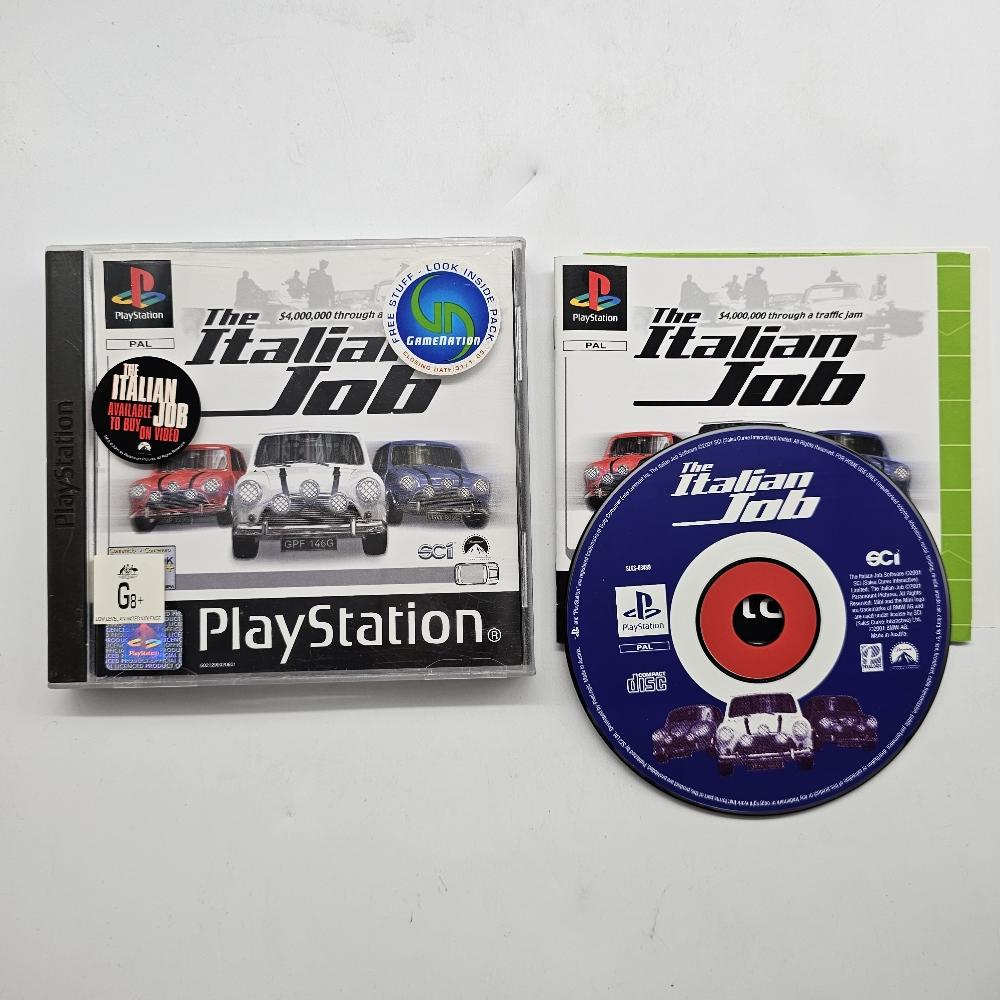 Italian Job PS1 Playstation 1 Game PAL