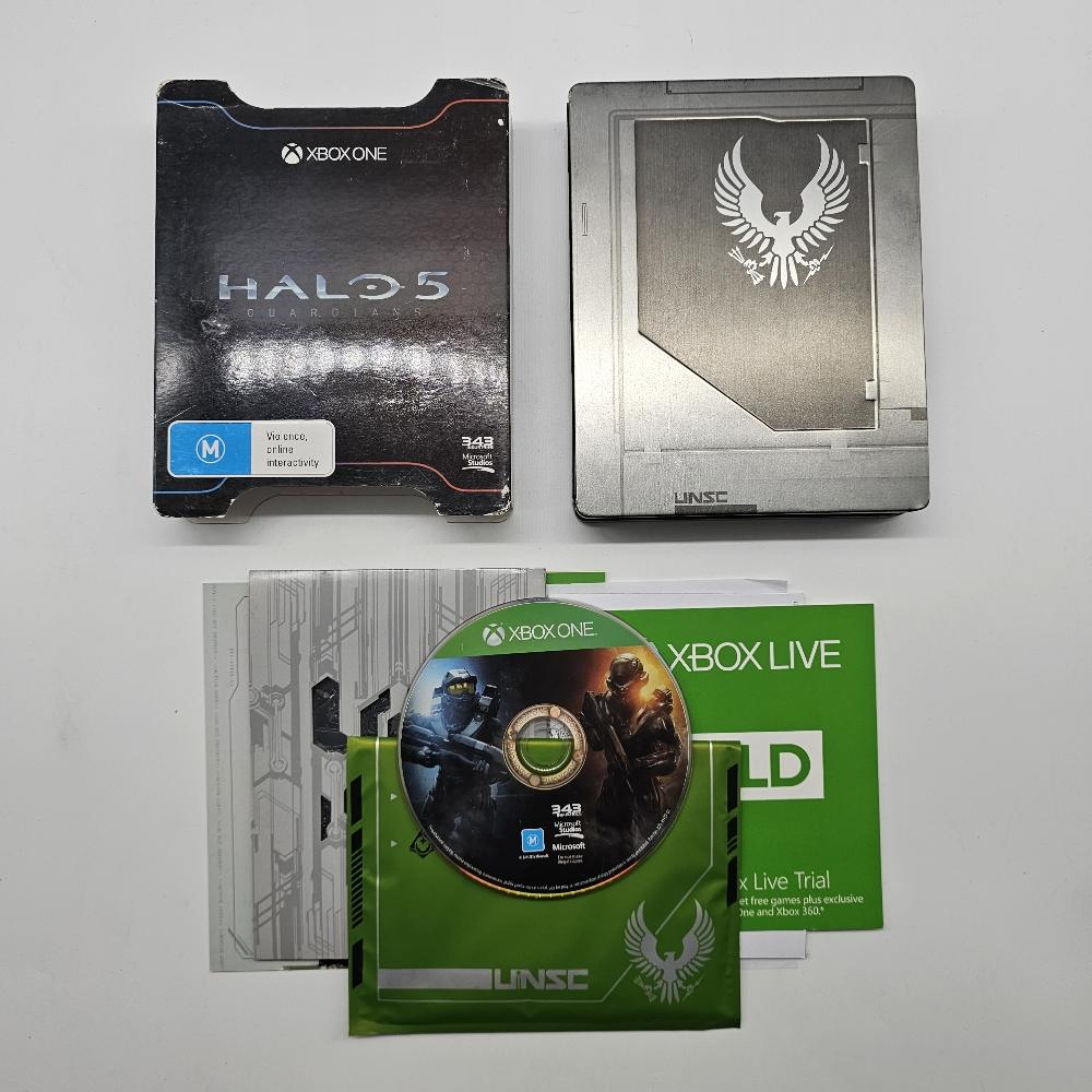 Halo 5 Guardians Limited Edition Steelbook Xbox One Game