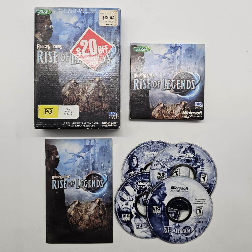 Rise of Nations Rise of Legends PC Game