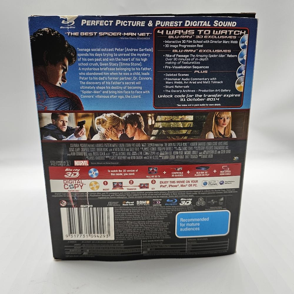 The Amazing Spider-Man Quad Play DVD